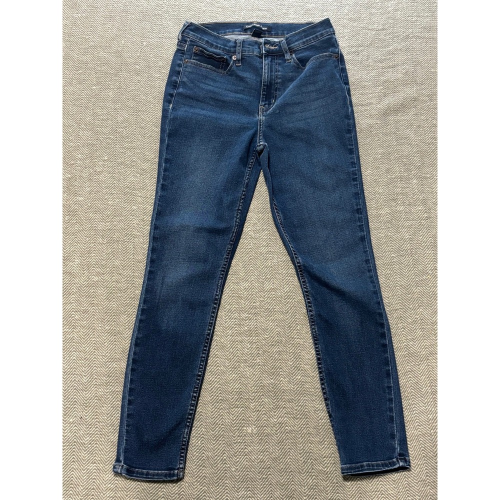 Calvin Klein Jeans Men Blue Wash Skinny Fit Denim Pants Size 6